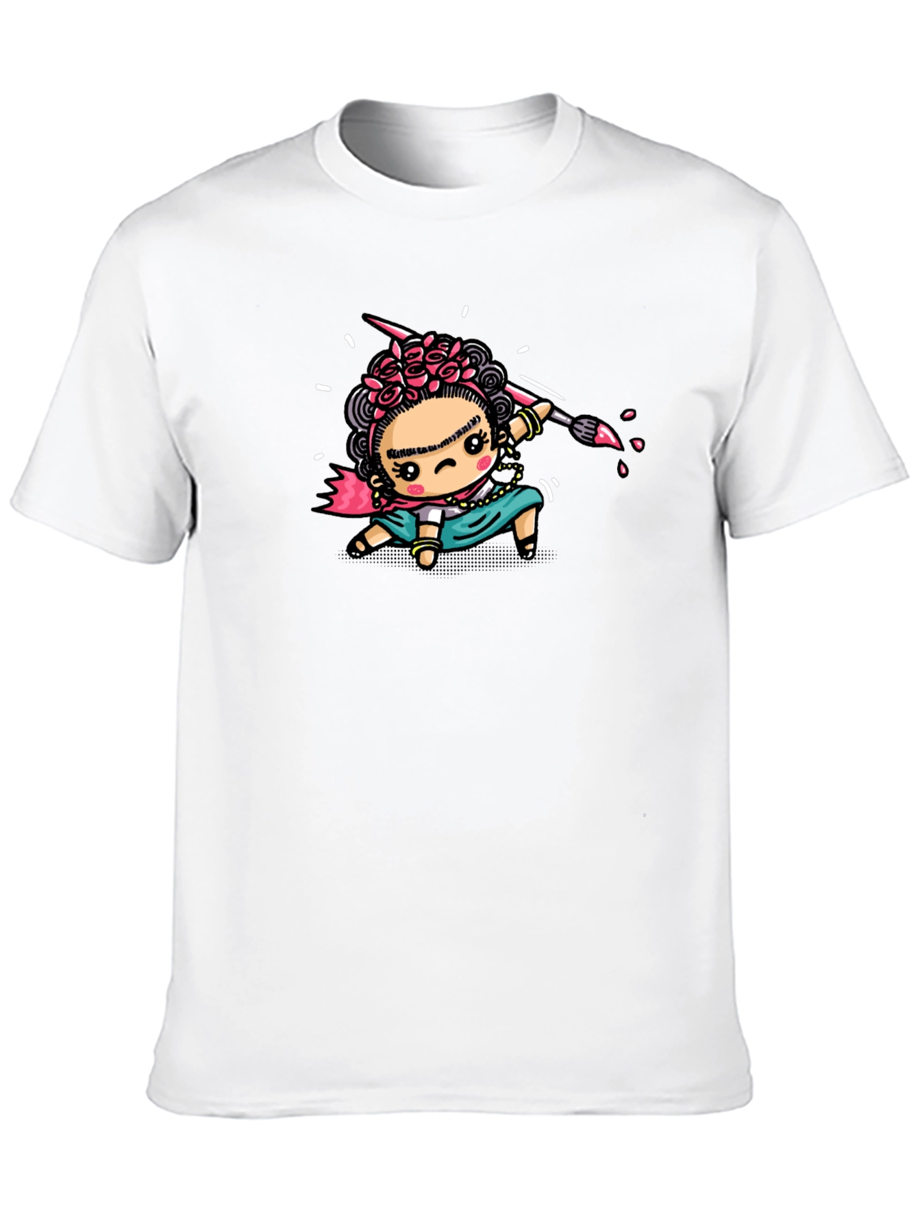 Frida Kahlo Cartoon T-Shirt