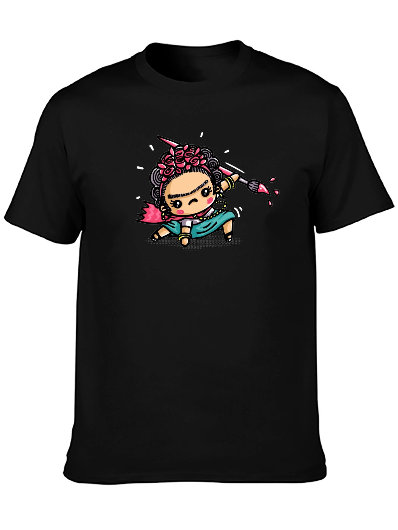 Frida Kahlo Cartoon T-Shirt