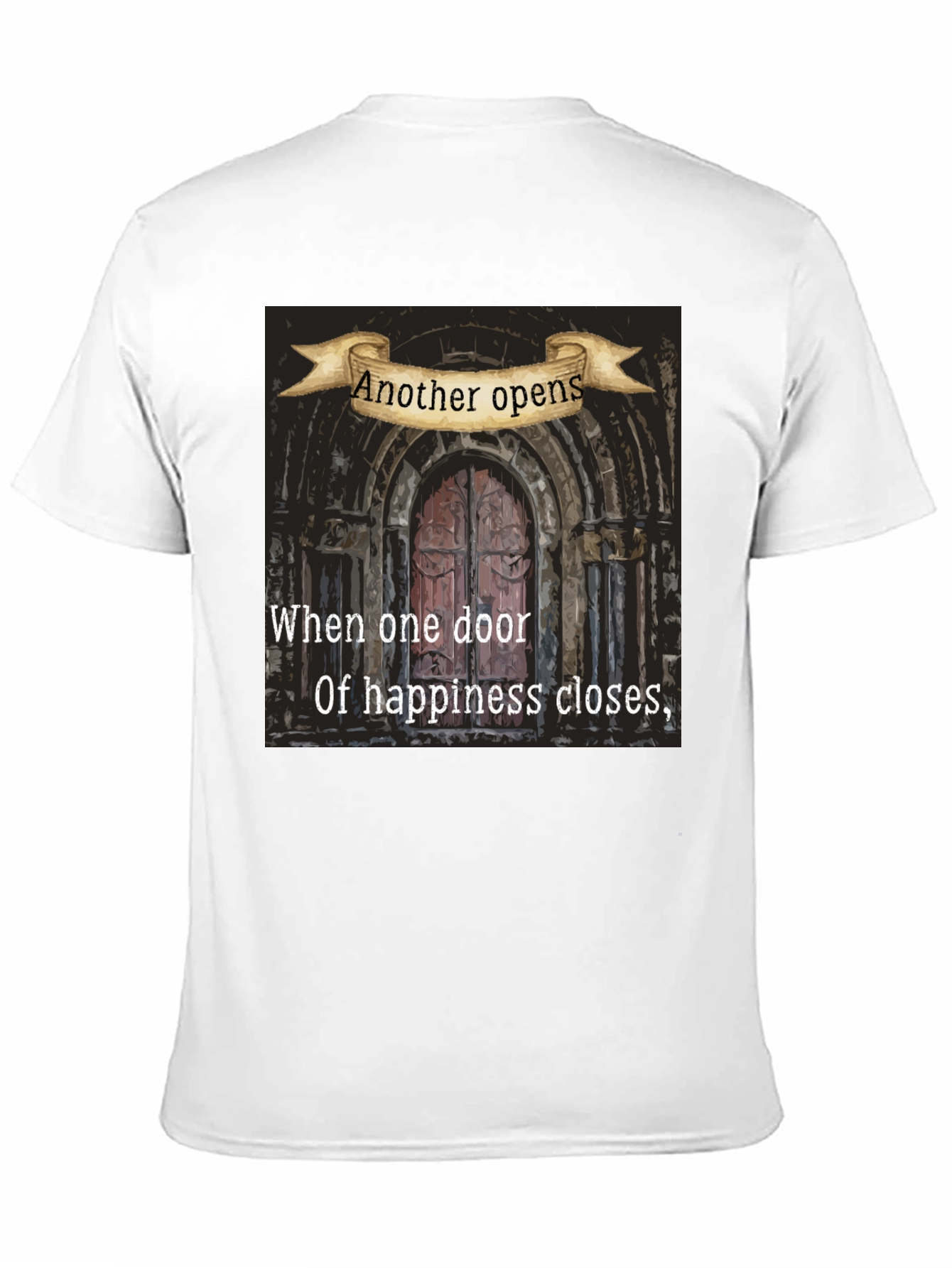 Inspirational Another Opens Door Graphic Tee