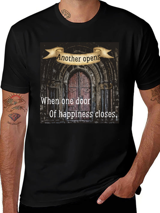 Inspirational Another Opens Door Graphic Tee