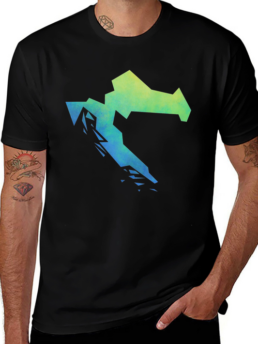 Croatia Map T-Shirt - Gradient Design