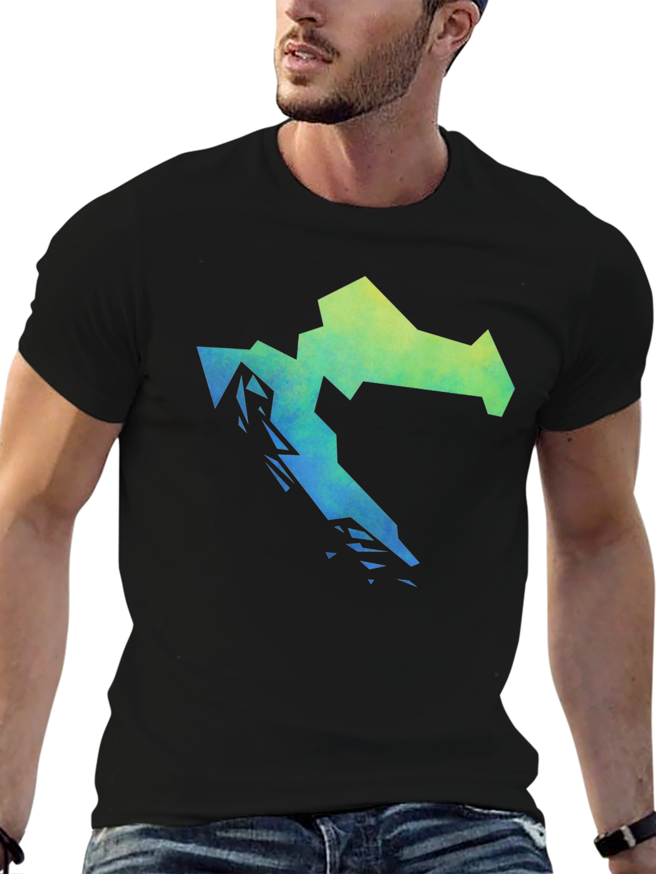 Croatia Map T-Shirt - Gradient Design