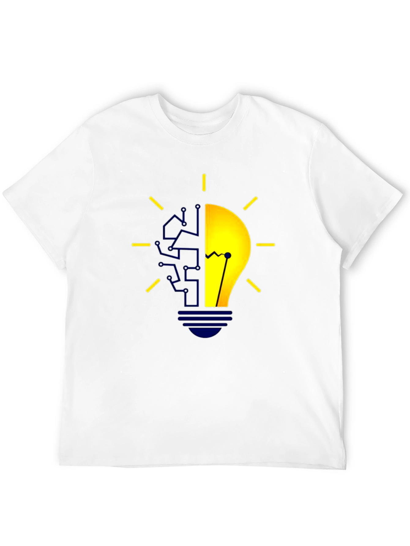 Tech Brain Lightbulb T-Shirt