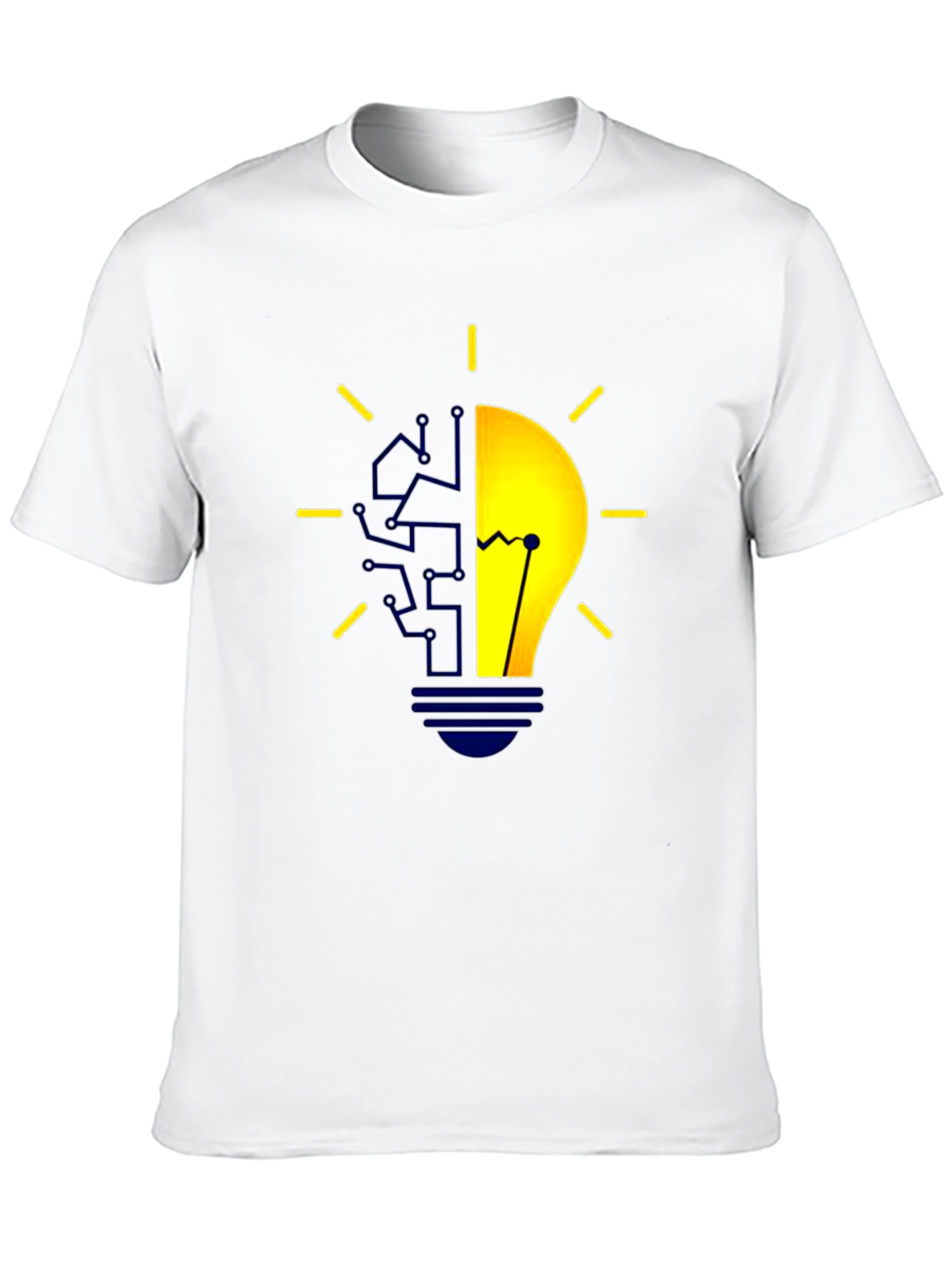 Tech Brain Lightbulb T-Shirt
