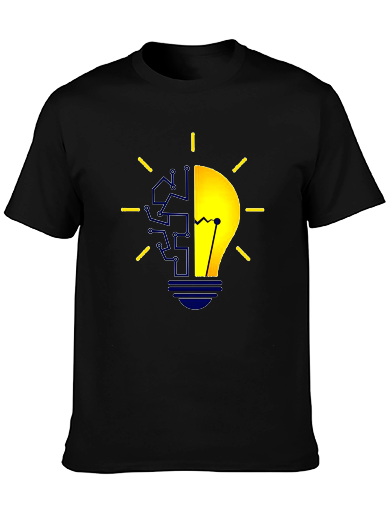 Tech Brain Lightbulb T-Shirt