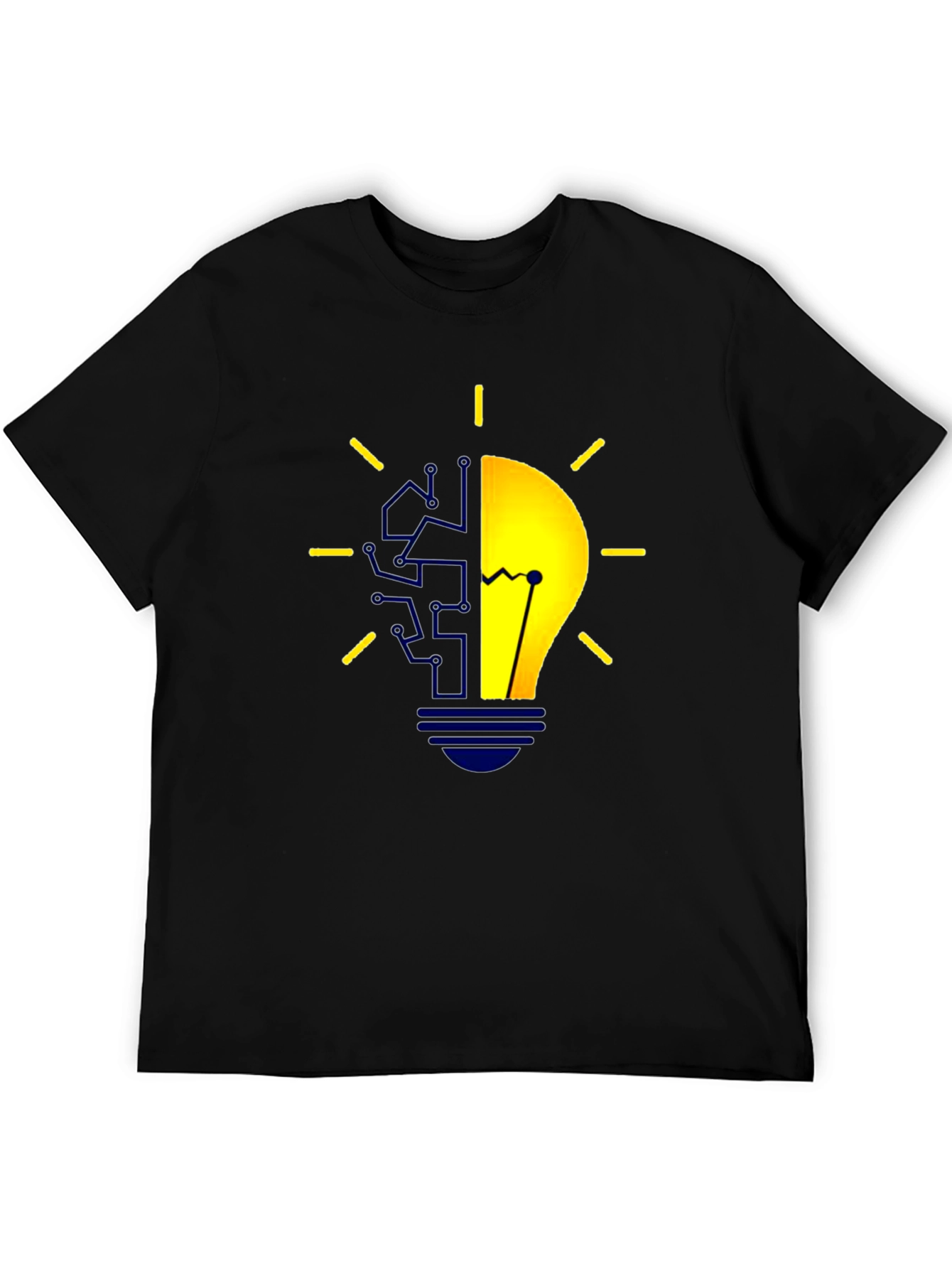 Tech Brain Lightbulb T-Shirt