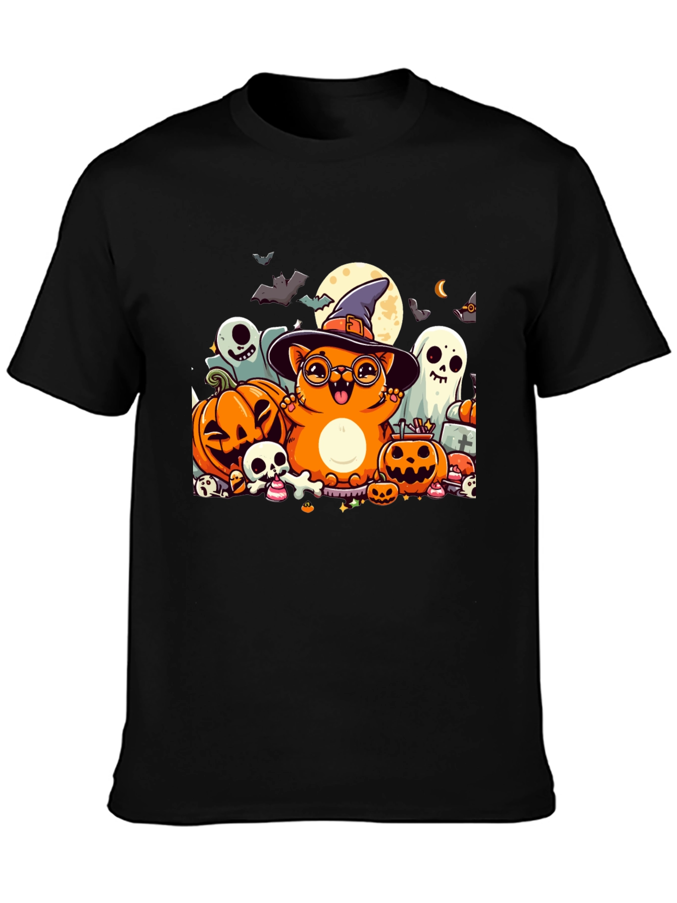 Halloween Cat T-Shirt