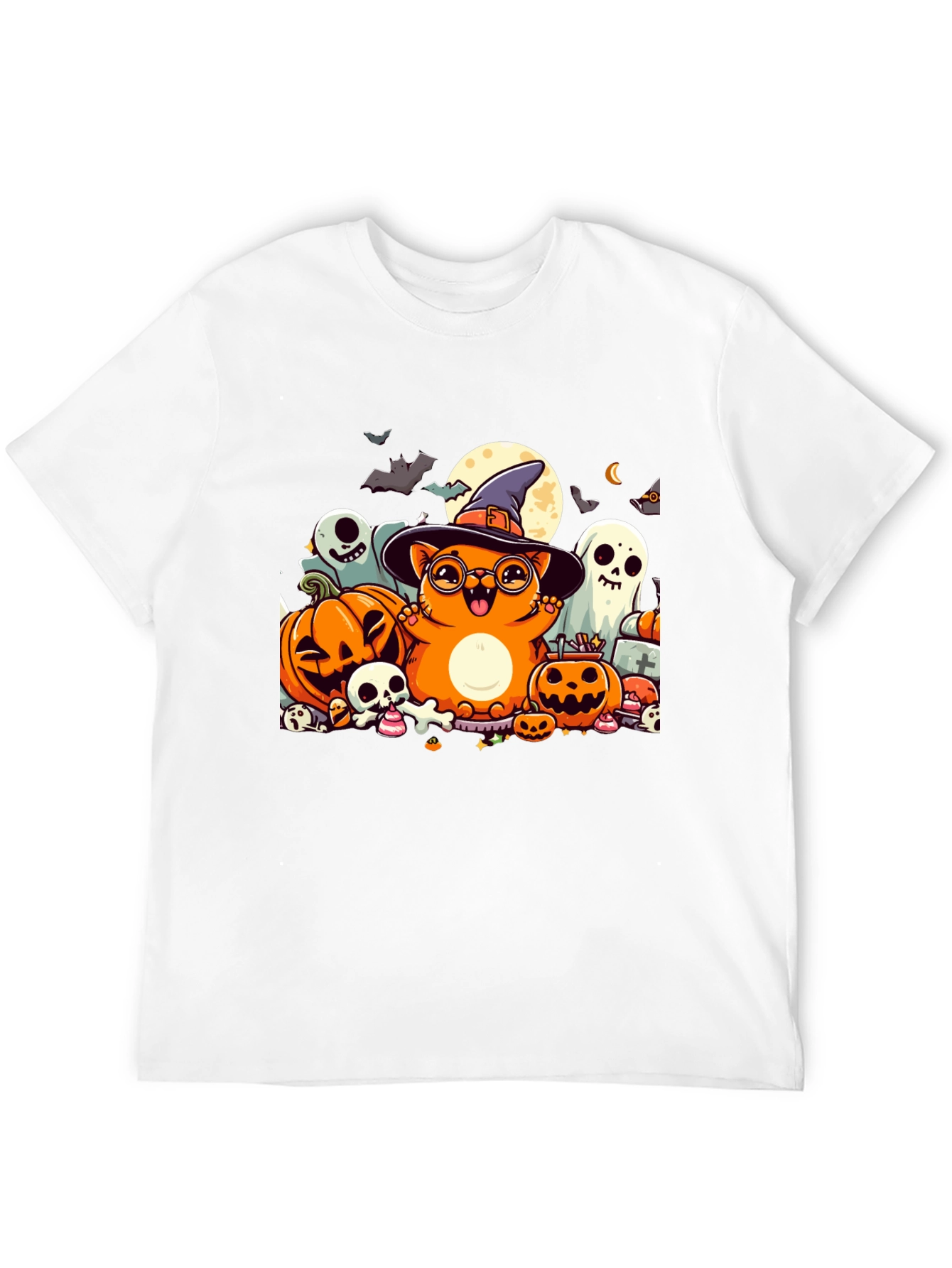 Halloween Cat T-Shirt