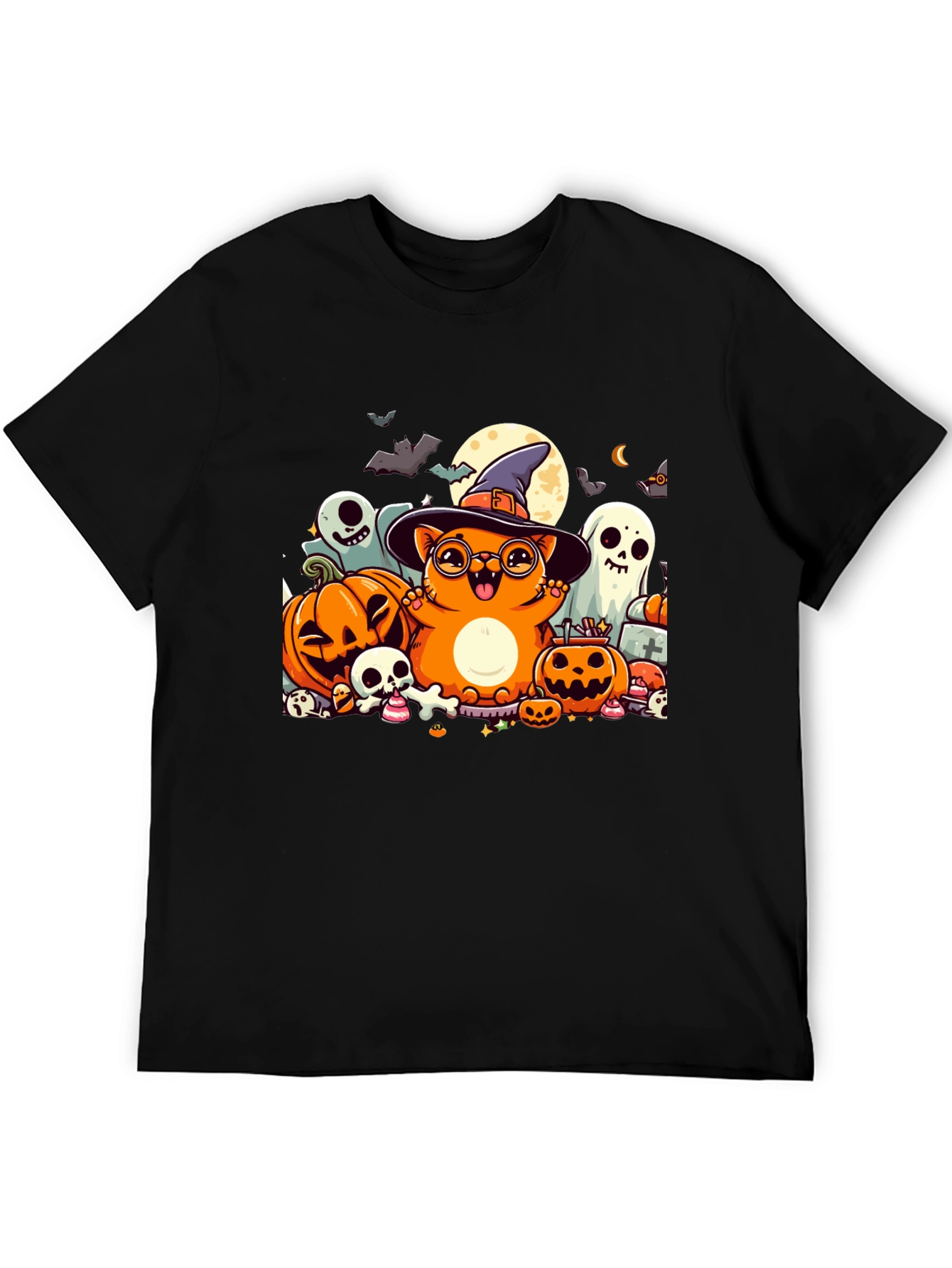 Halloween Cat T-Shirt