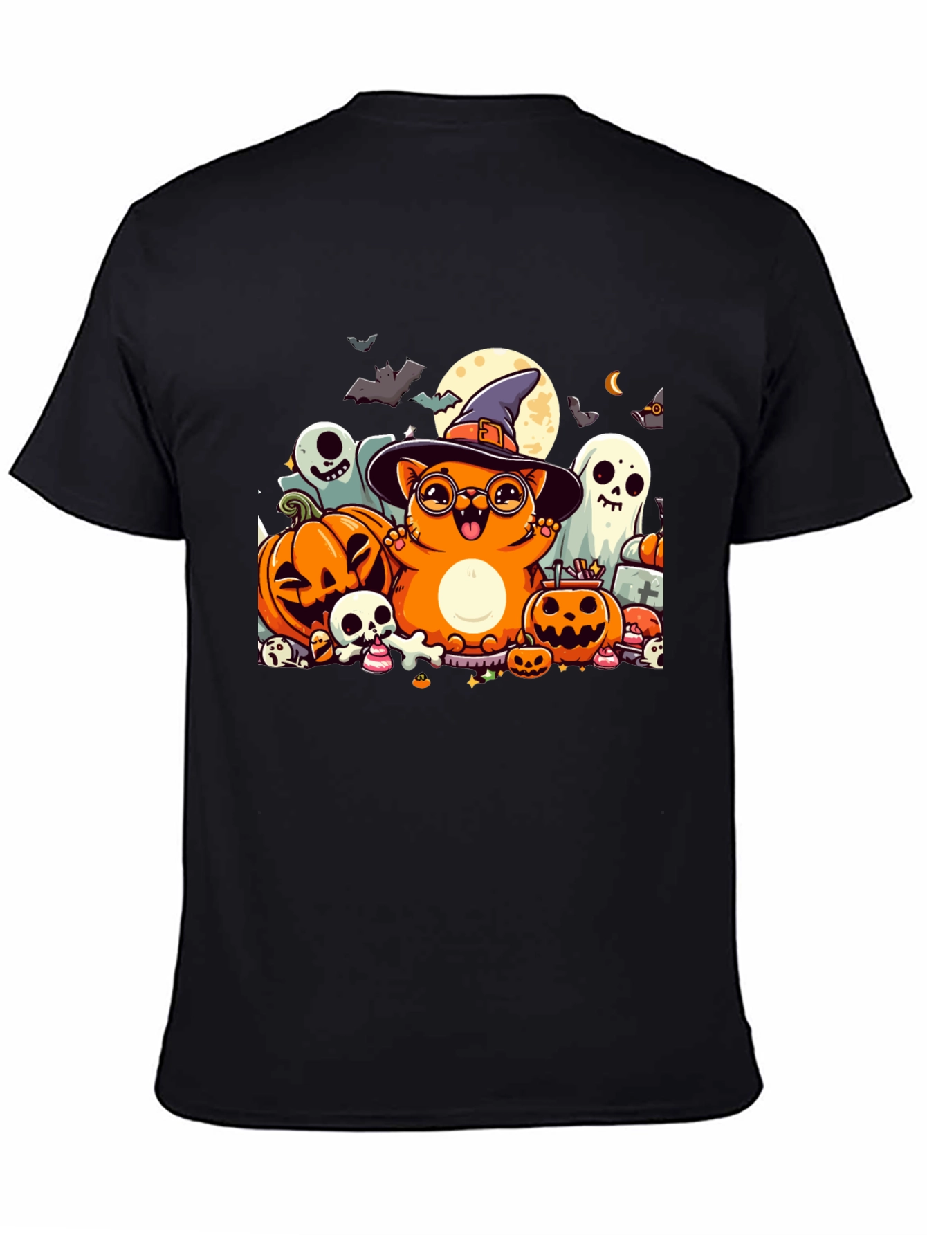 Halloween Cat T-Shirt