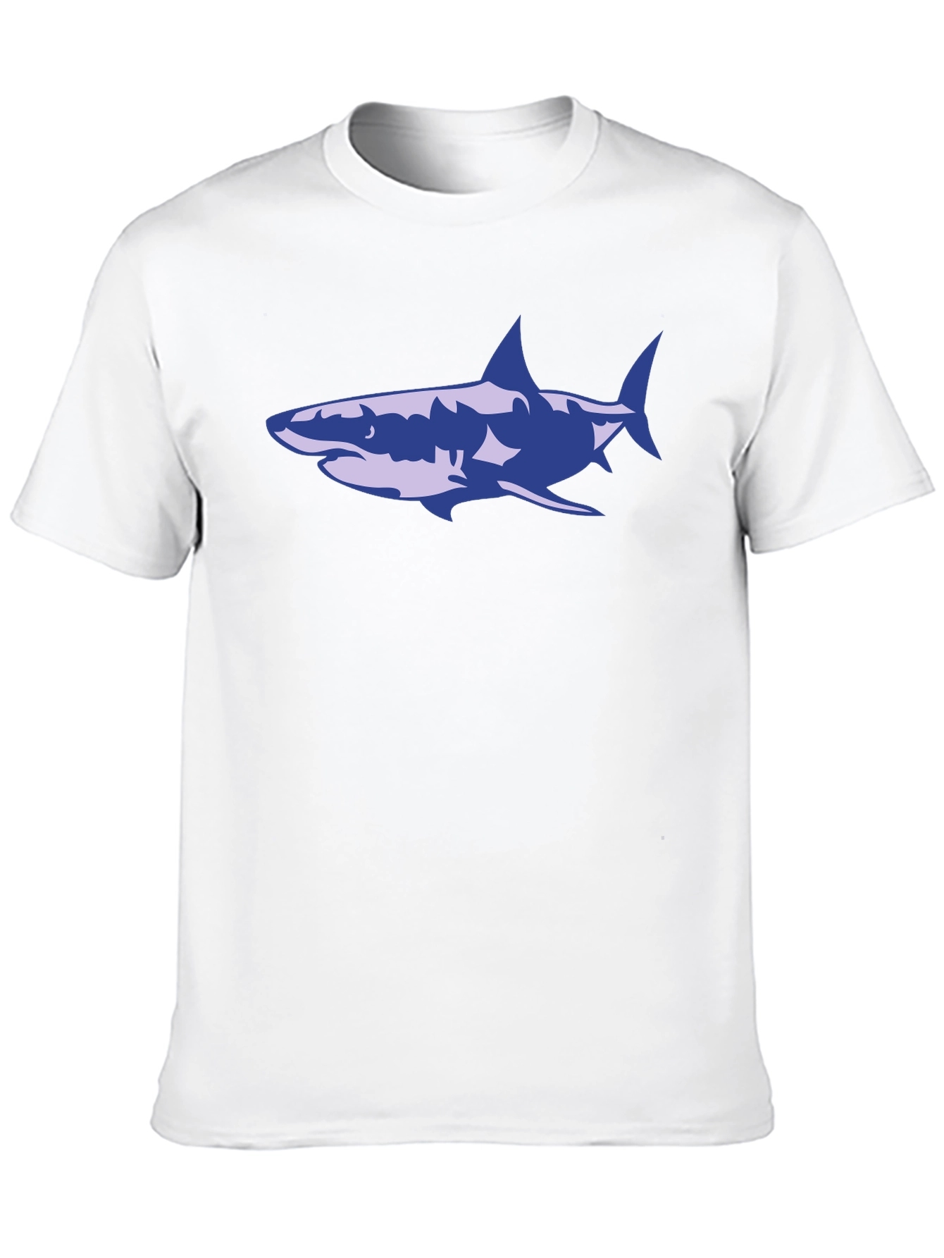 Shark Graphic T-Shirt - Black Cotton Tee
