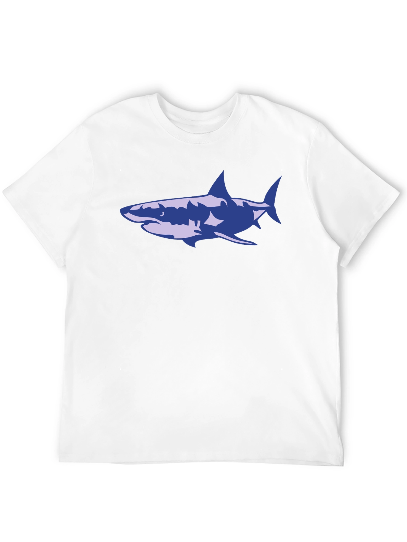 Shark Graphic T-Shirt - Black Cotton Tee