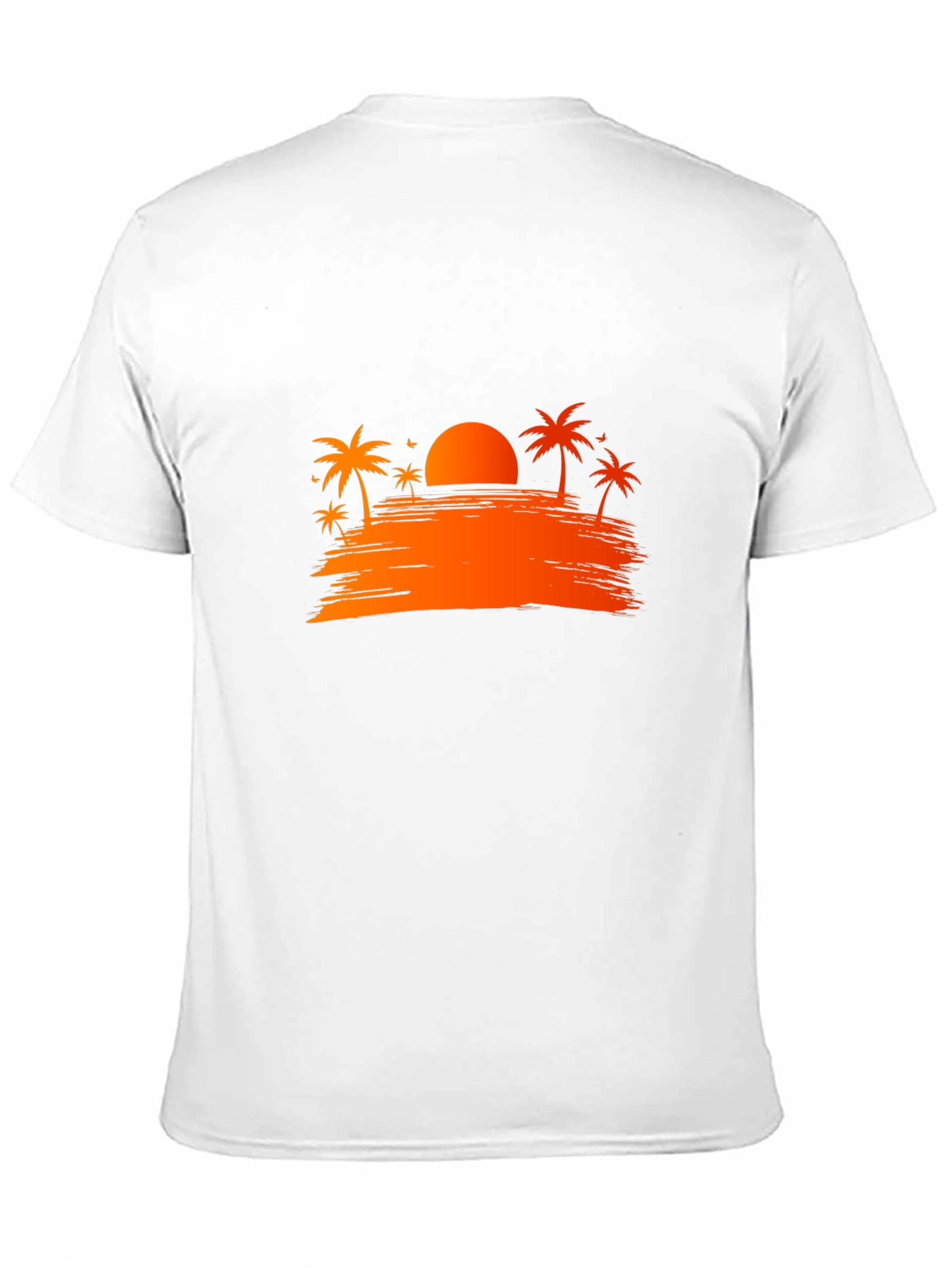 Sunset Palms Graphic Tee - Vacation Vibes!
