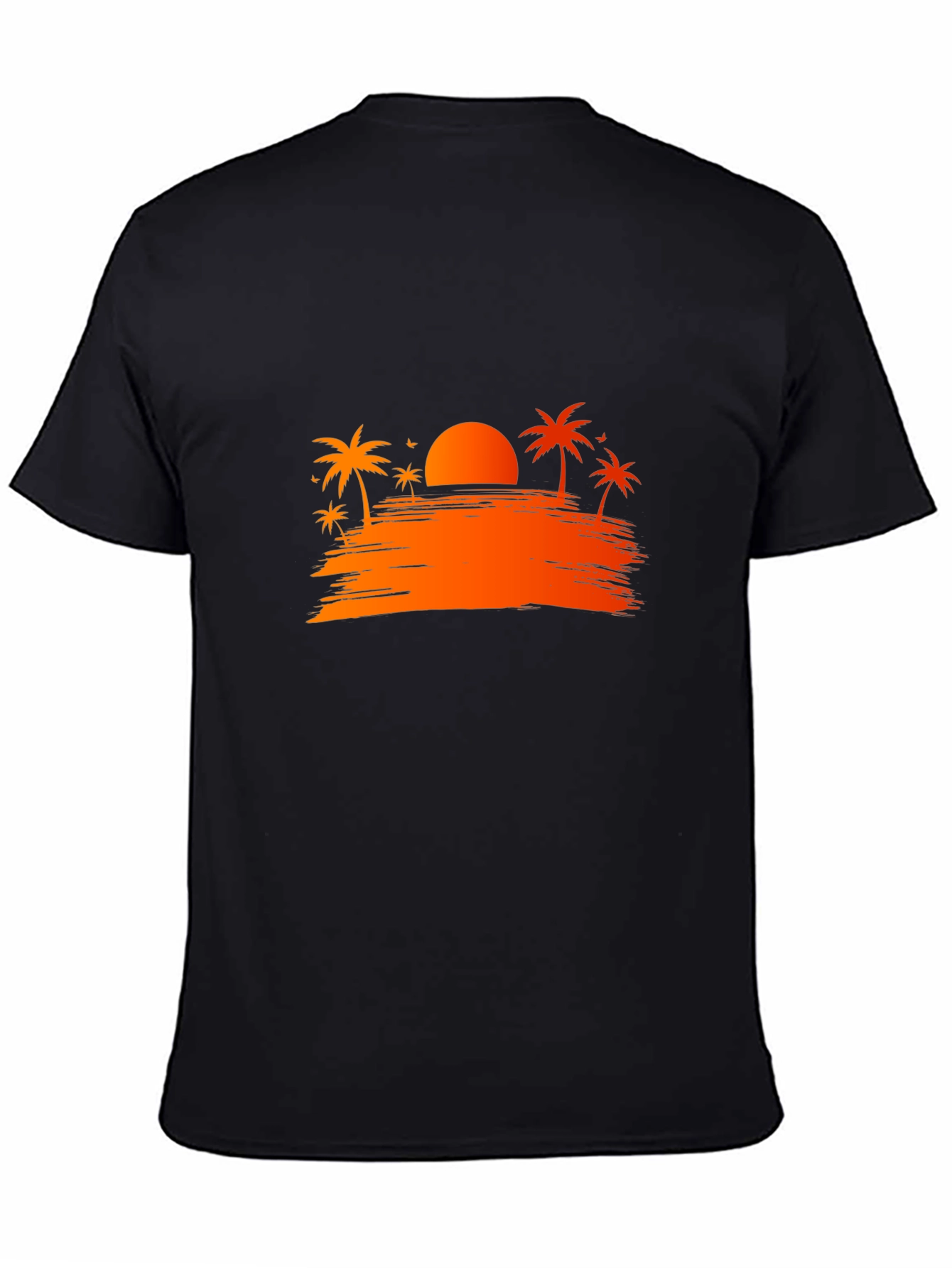 Sunset Palms Graphic Tee - Vacation Vibes!
