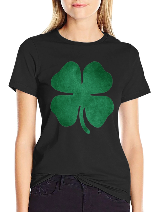 Lucky Green Shamrock T-Shirt - St. Patricks Day Apparel