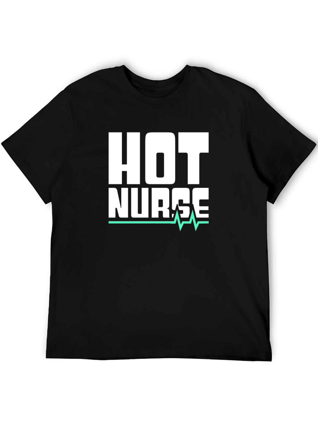 Hot Nurse Graphic Tee - Black