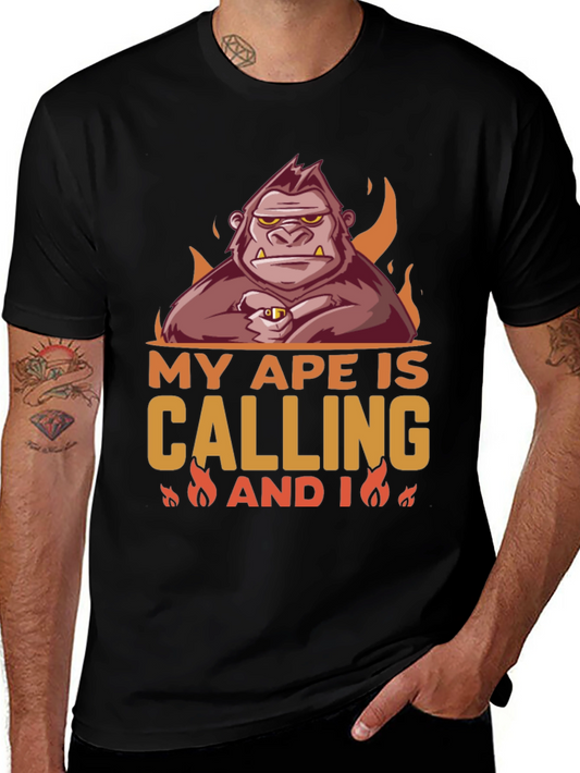 My Ape Is Calling Graphic T-Shirt