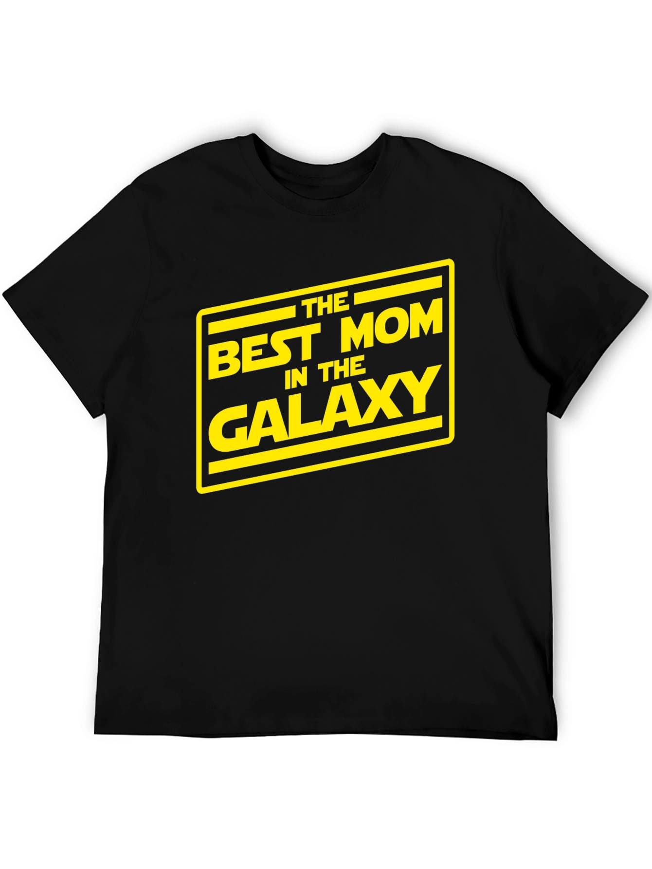 Best Mom in the Galaxy Black T-Shirt