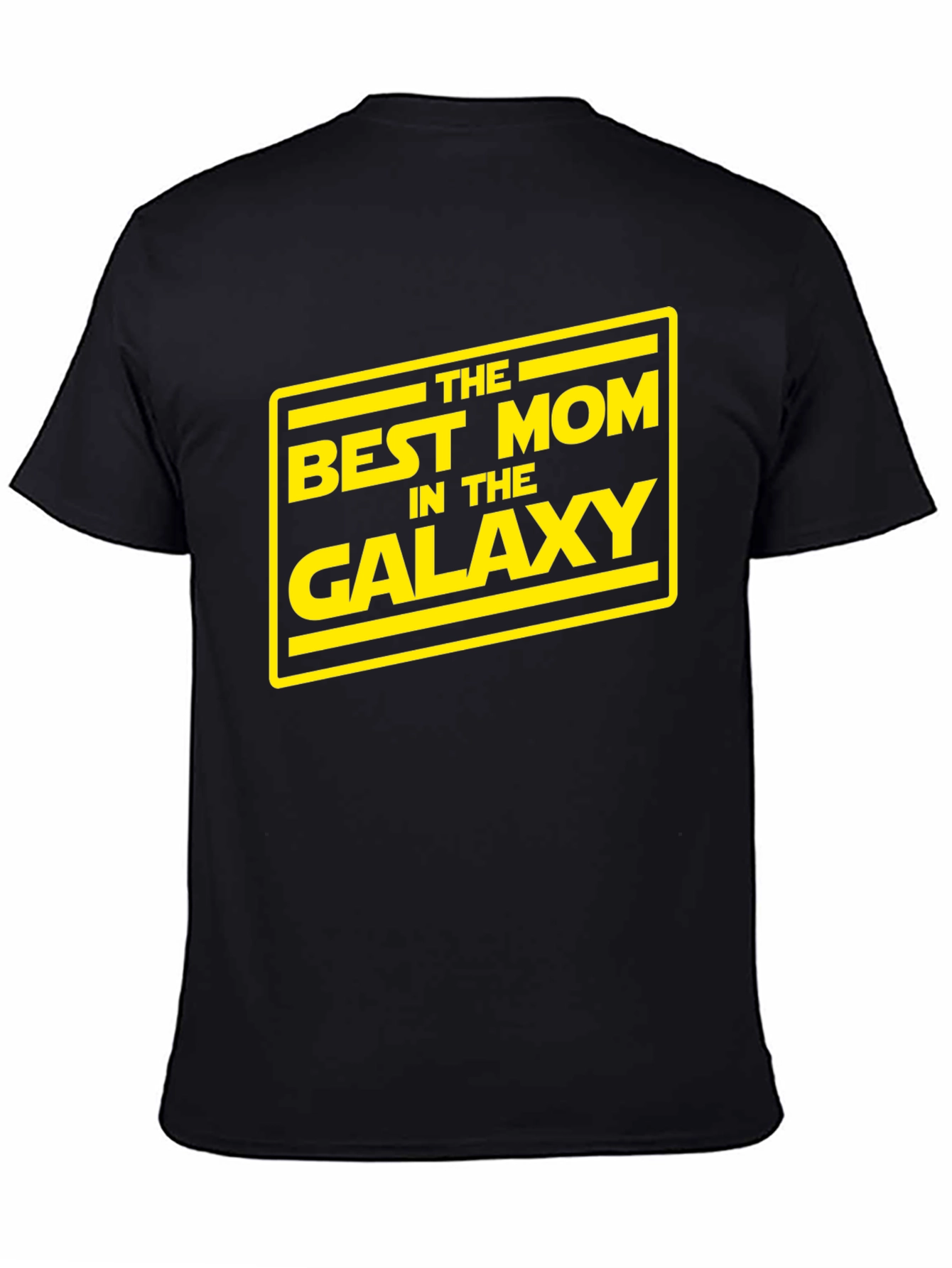 Best Mom in the Galaxy Black T-Shirt