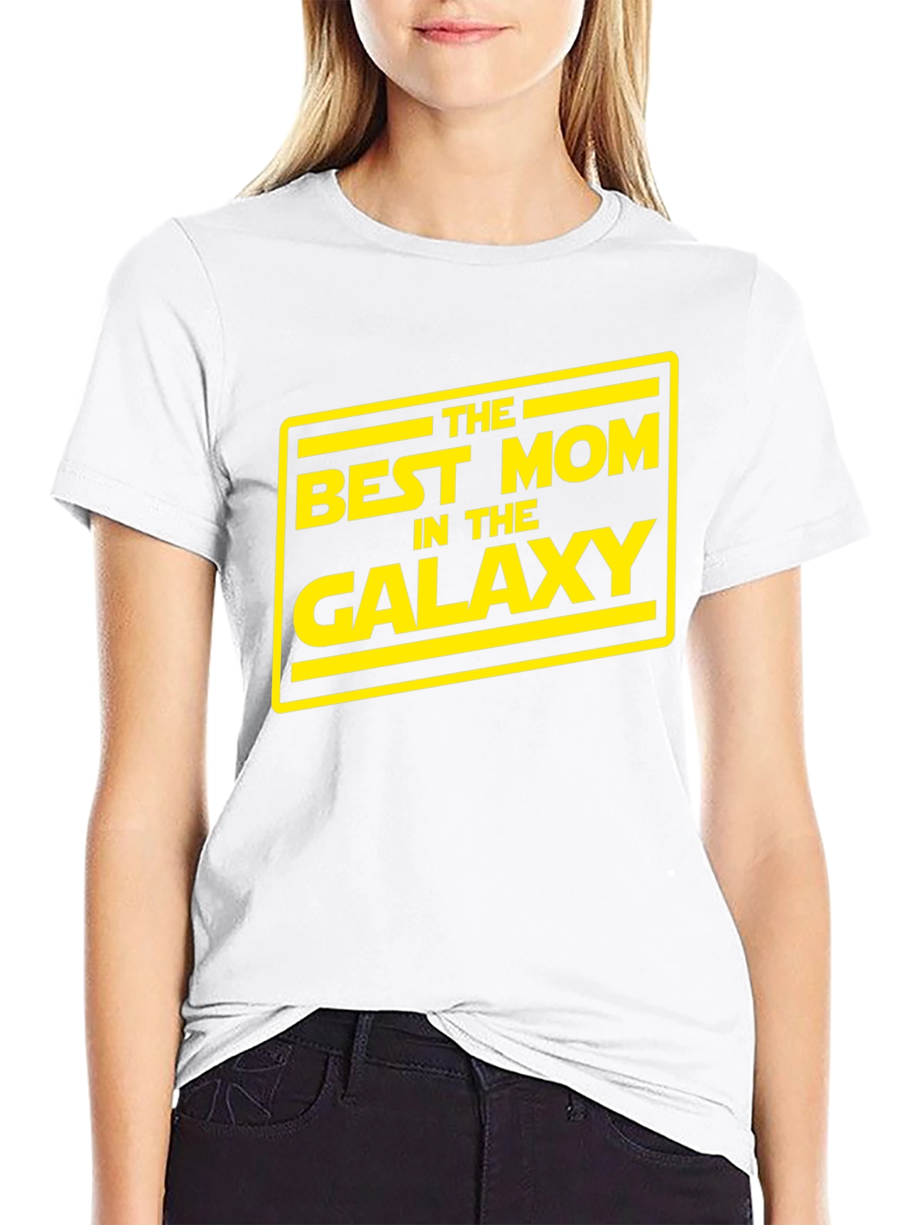 Best Mom in the Galaxy Black T-Shirt