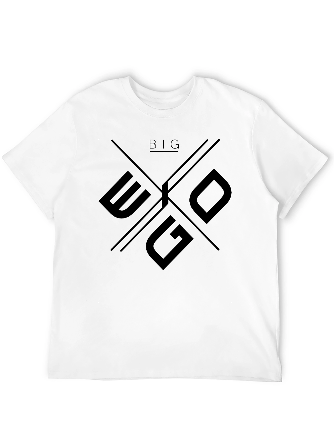 Big Ego Black Graphic Tee - Mens