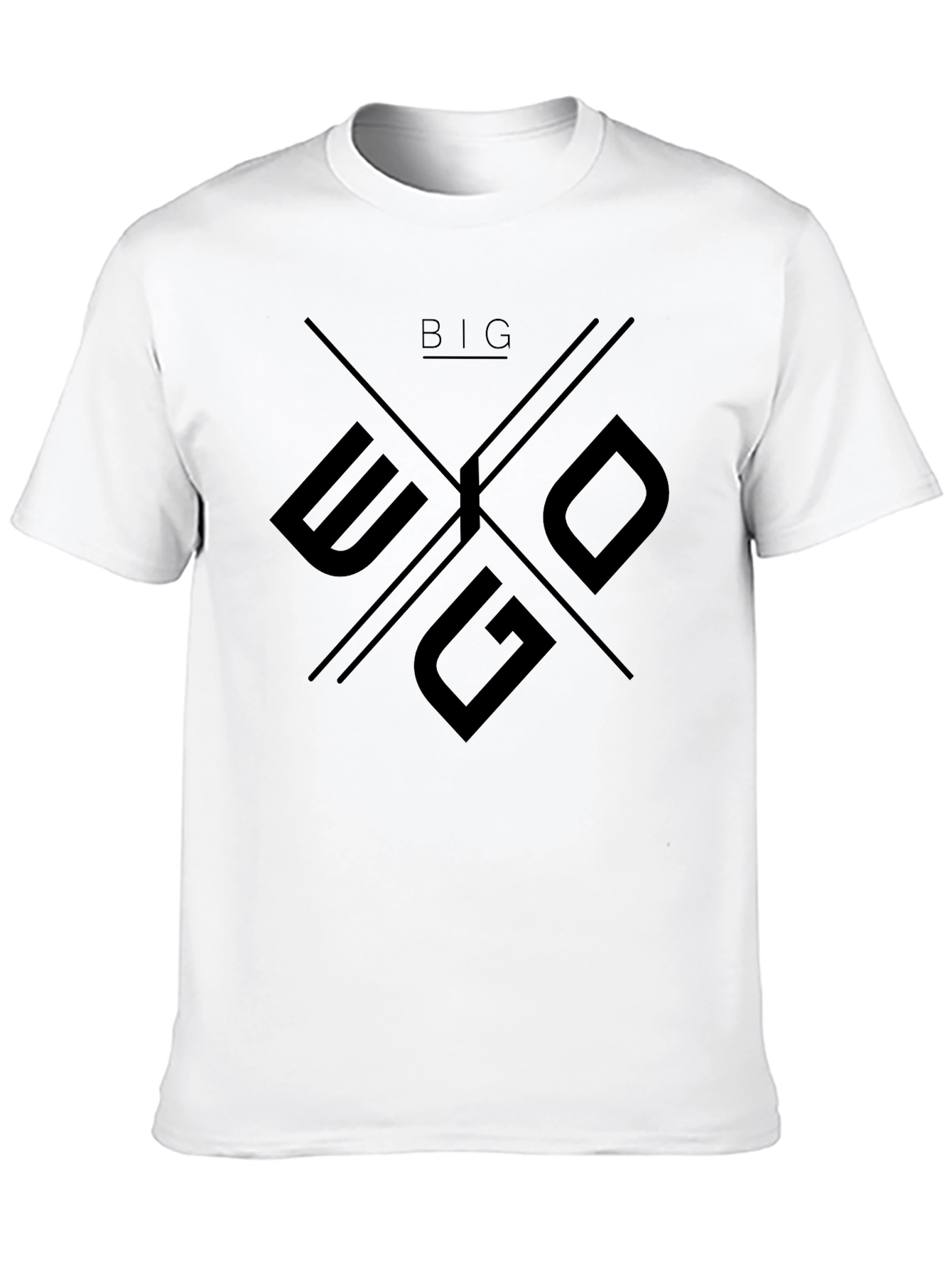Big Ego Black Graphic Tee - Mens