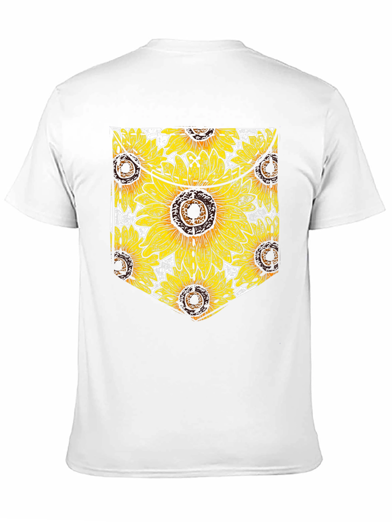 Sunflower Pocket T-Shirt - Mens Black Tee