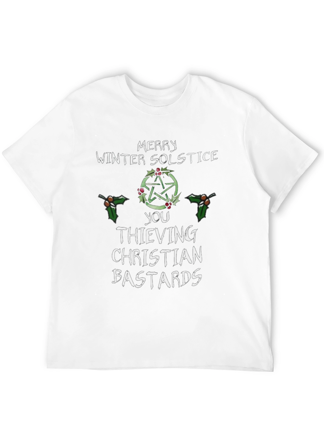 Merry Winter Solstice Graphic T-Shirt
