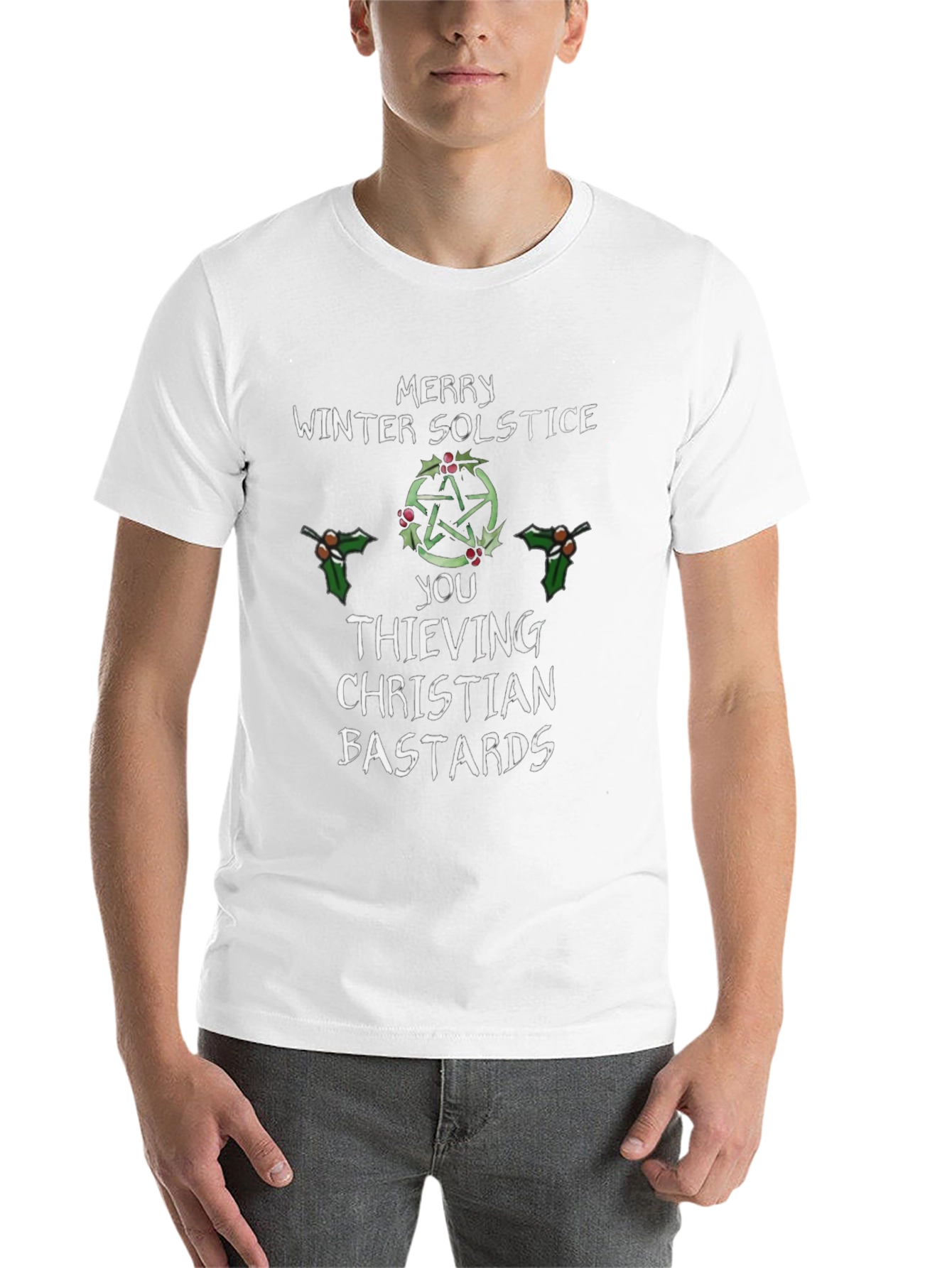 Merry Winter Solstice Graphic T-Shirt