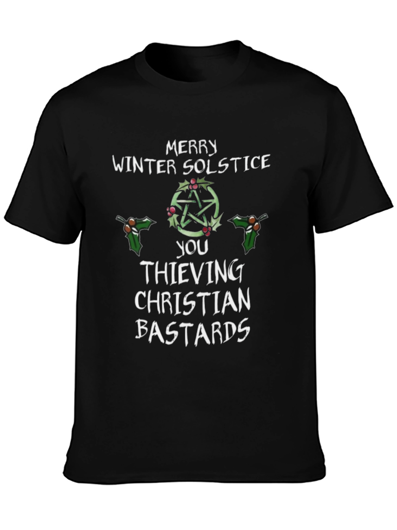 Merry Winter Solstice Graphic T-Shirt