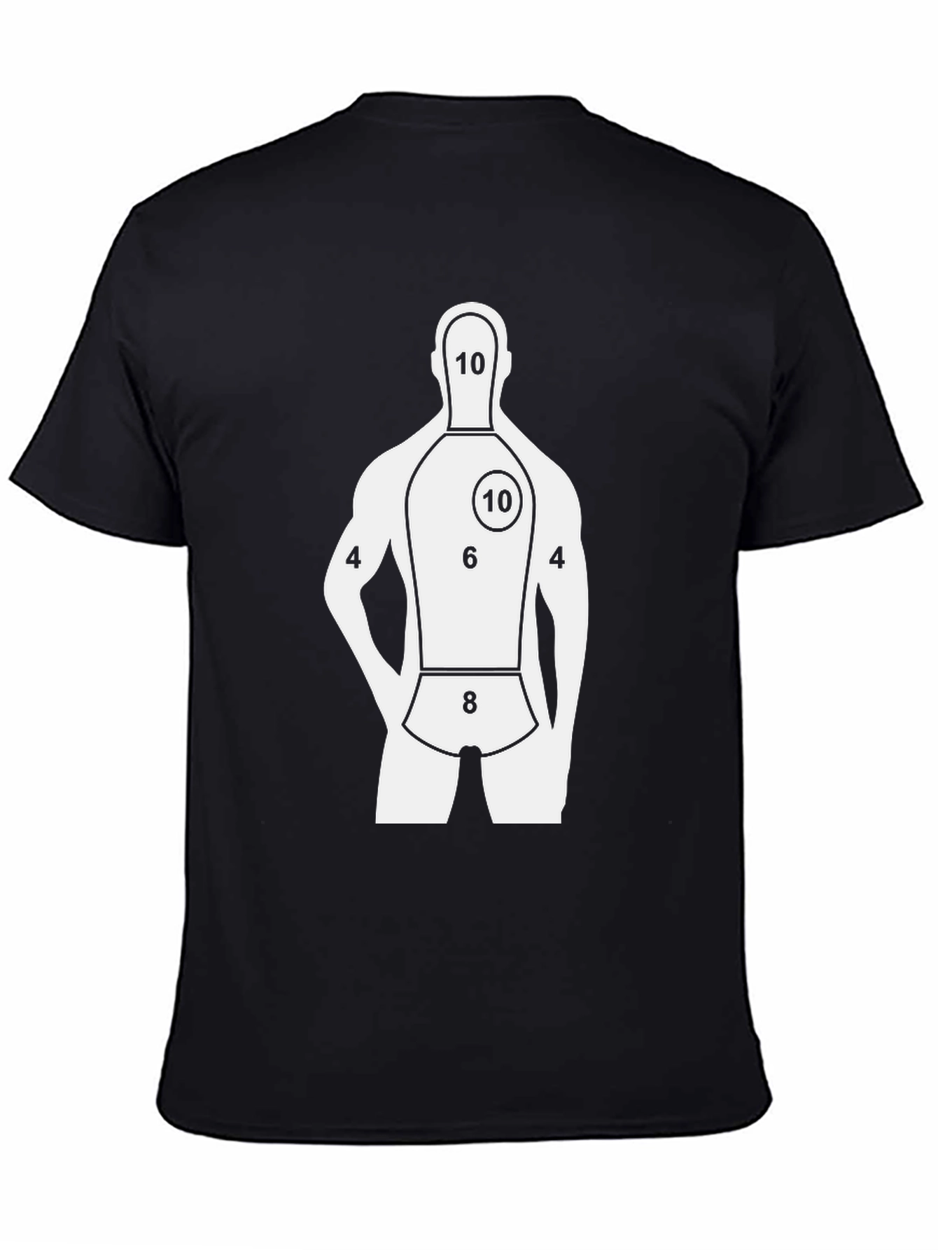 Target Man Graphic T-Shirt - Black