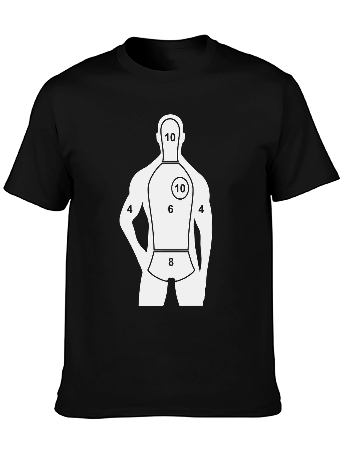 Target Man Graphic T-Shirt - Black