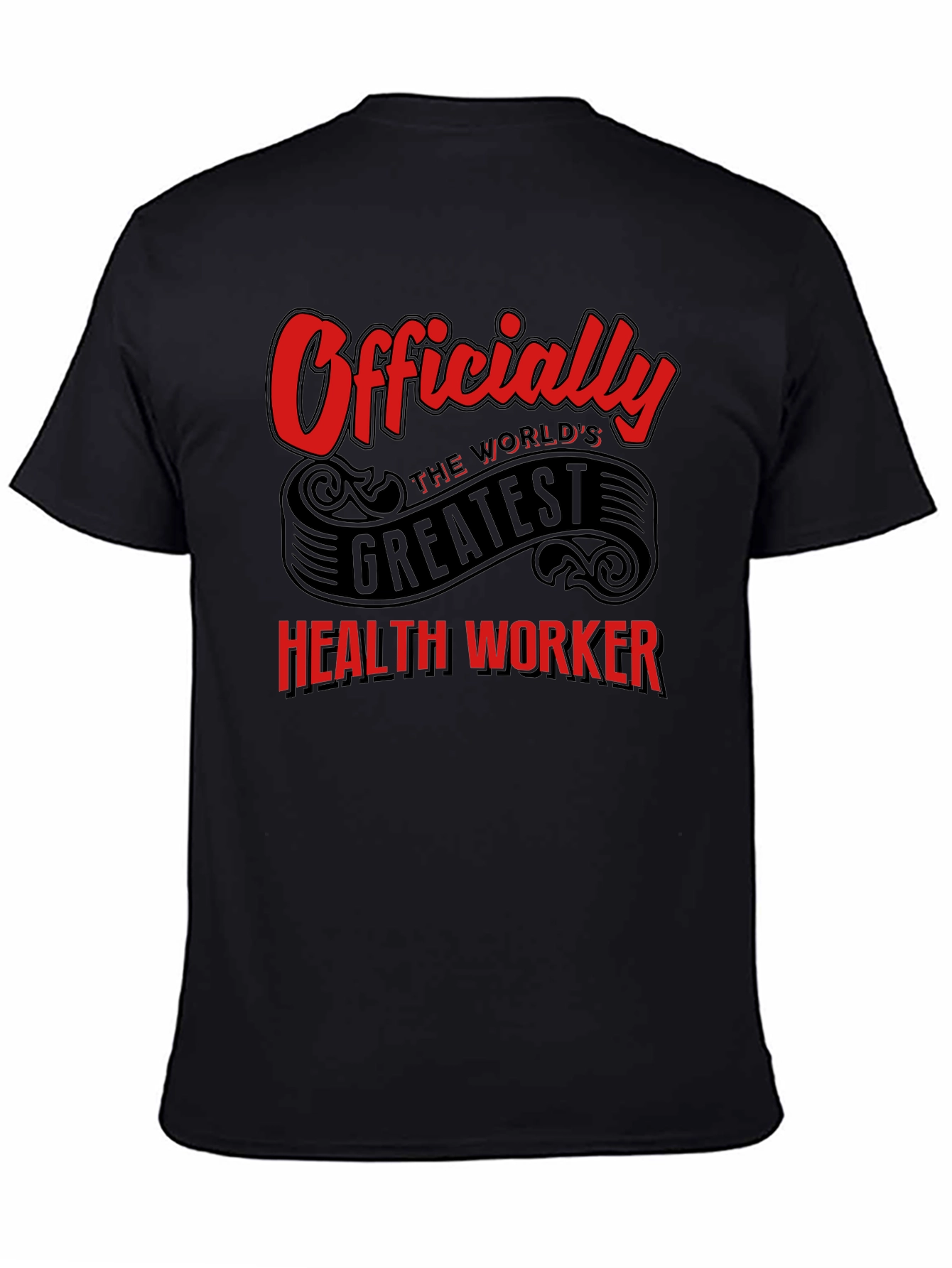 Worlds Greatest Health Worker Graphic Tee