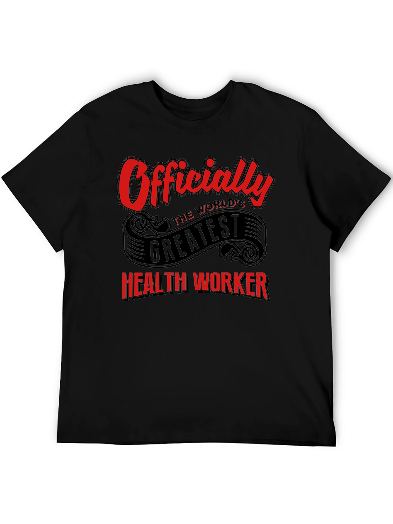 Worlds Greatest Health Worker Graphic Tee