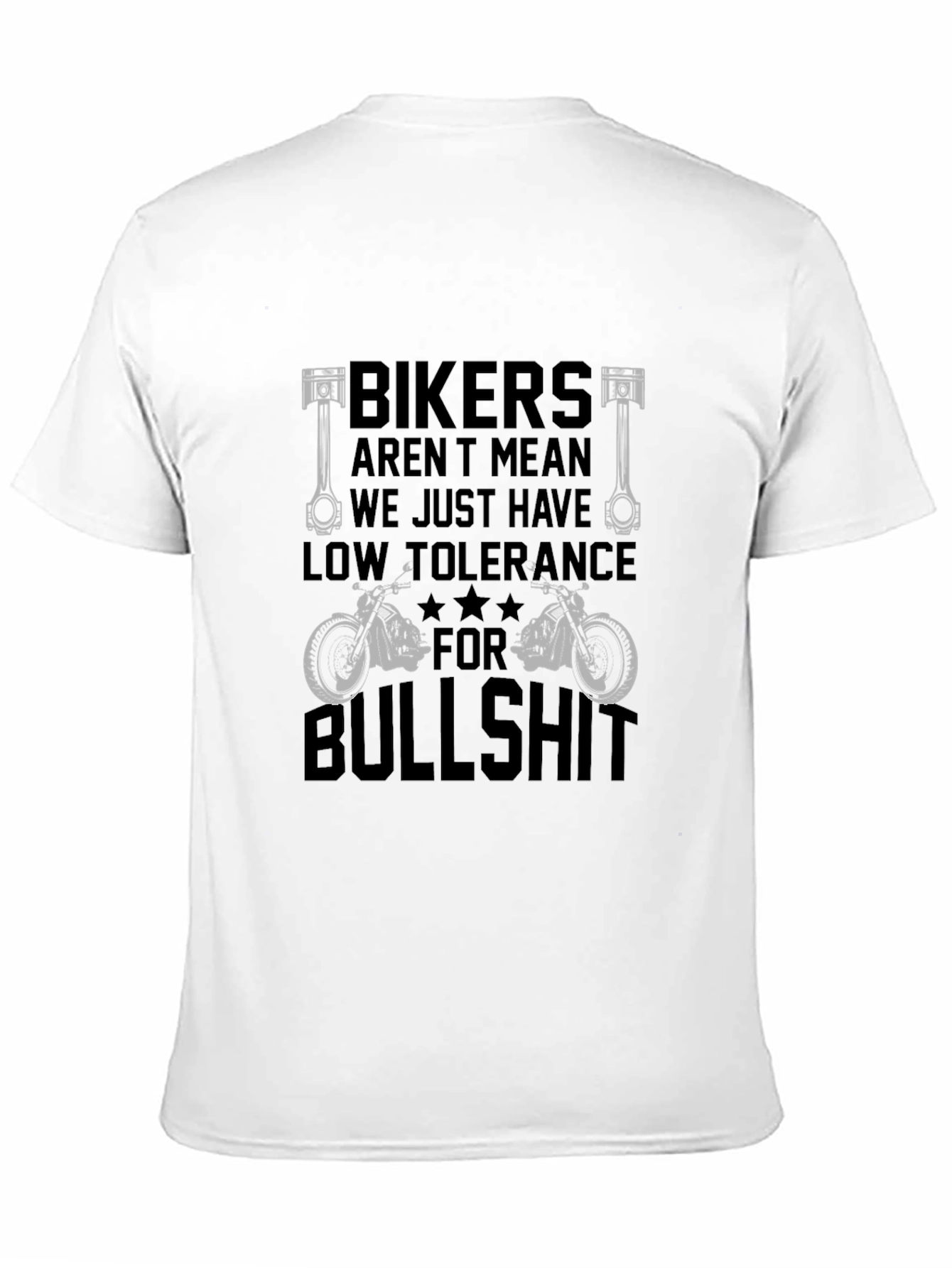Bikers Low Tolerance Graphic Tee