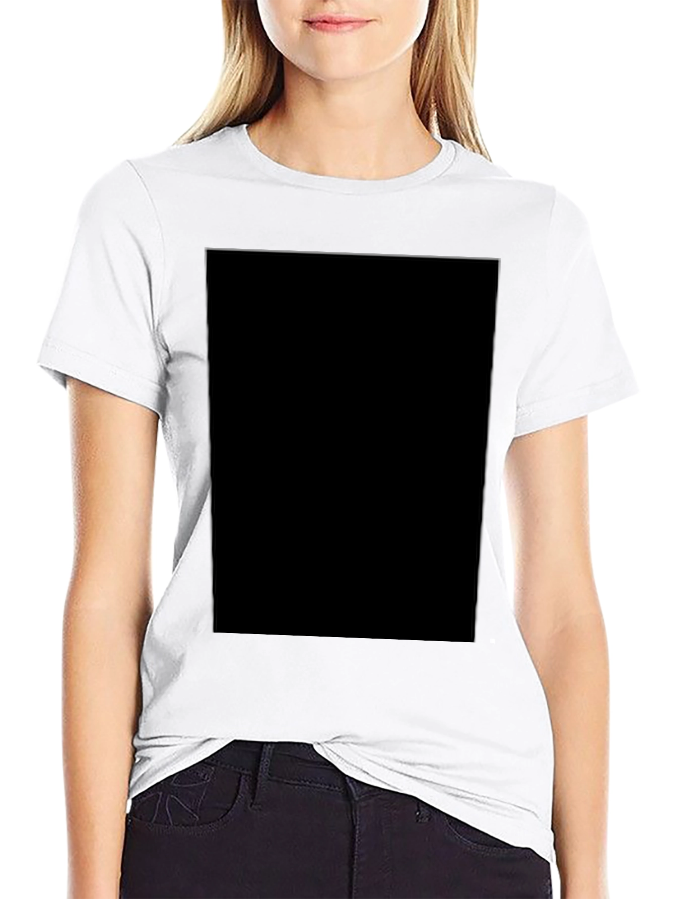 Mens Basic Black Short Sleeve T-Shirt