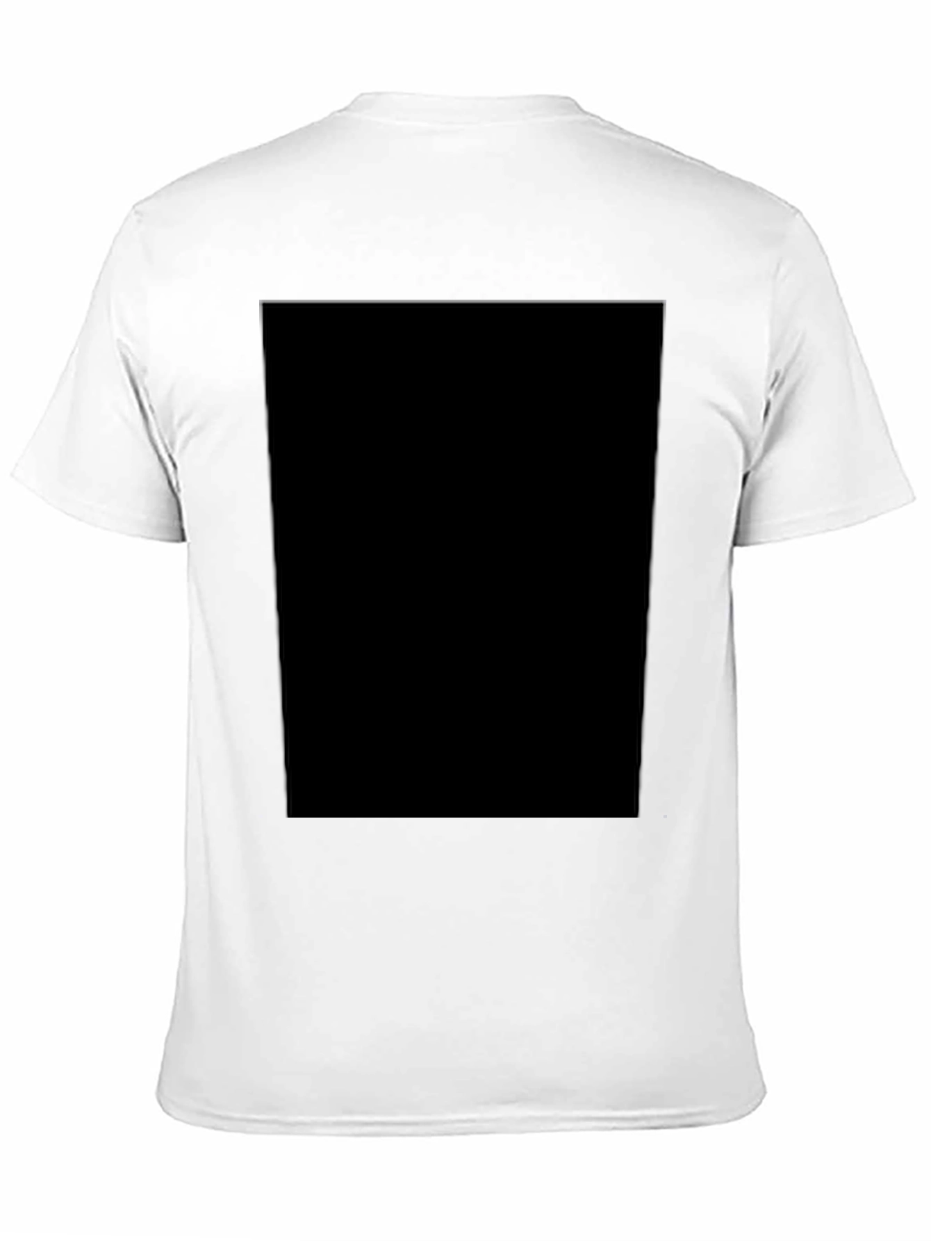 Mens Basic Black Short Sleeve T-Shirt