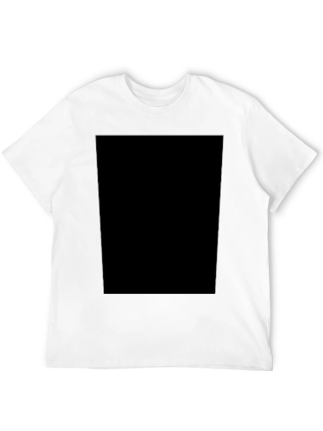 Mens Basic Black Short Sleeve T-Shirt