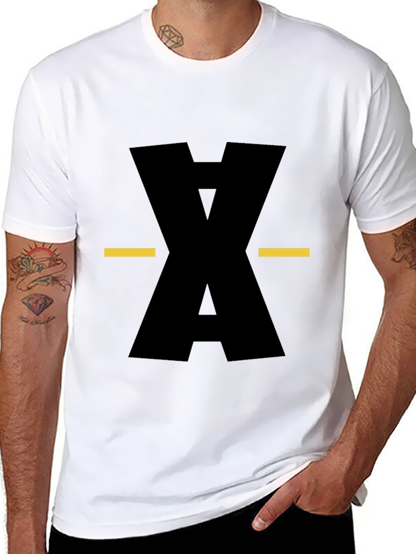 Abstract X T-Shirt - Modern Graphic Tee