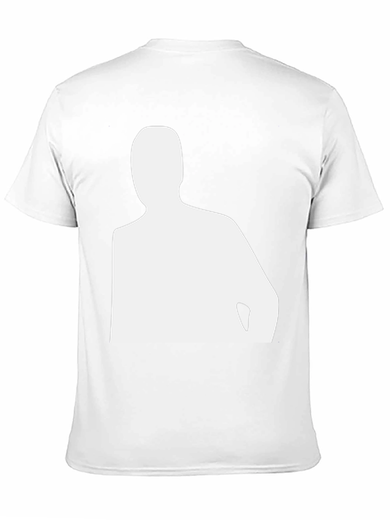 Silhouette Tee - Minimalist Black T-Shirt
