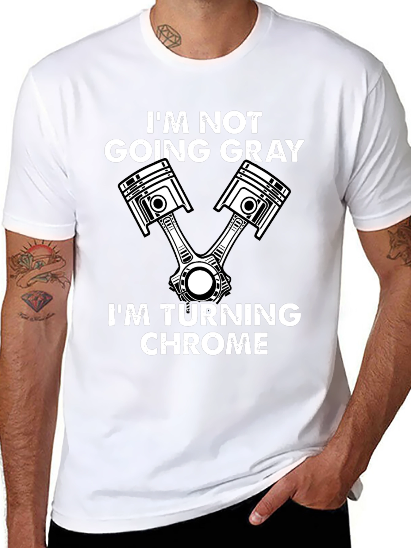Turning Chrome Graphic T-Shirt