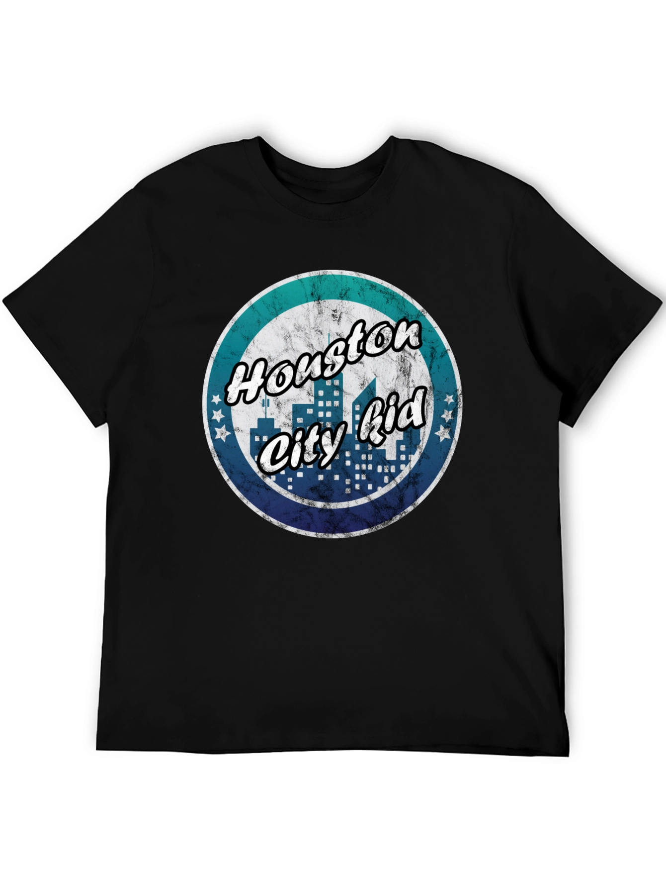 Houston City Kid T-Shirt - Retro Graphic Tee