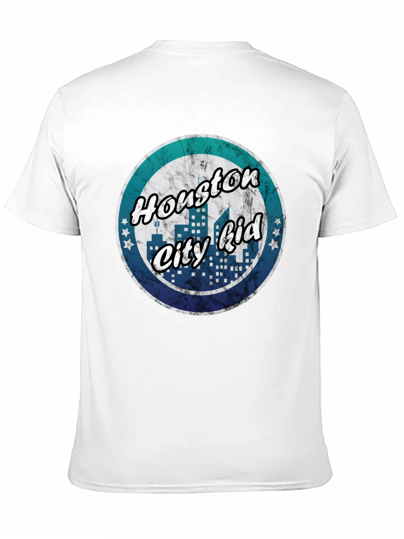 Houston City Kid T-Shirt - Retro Graphic Tee