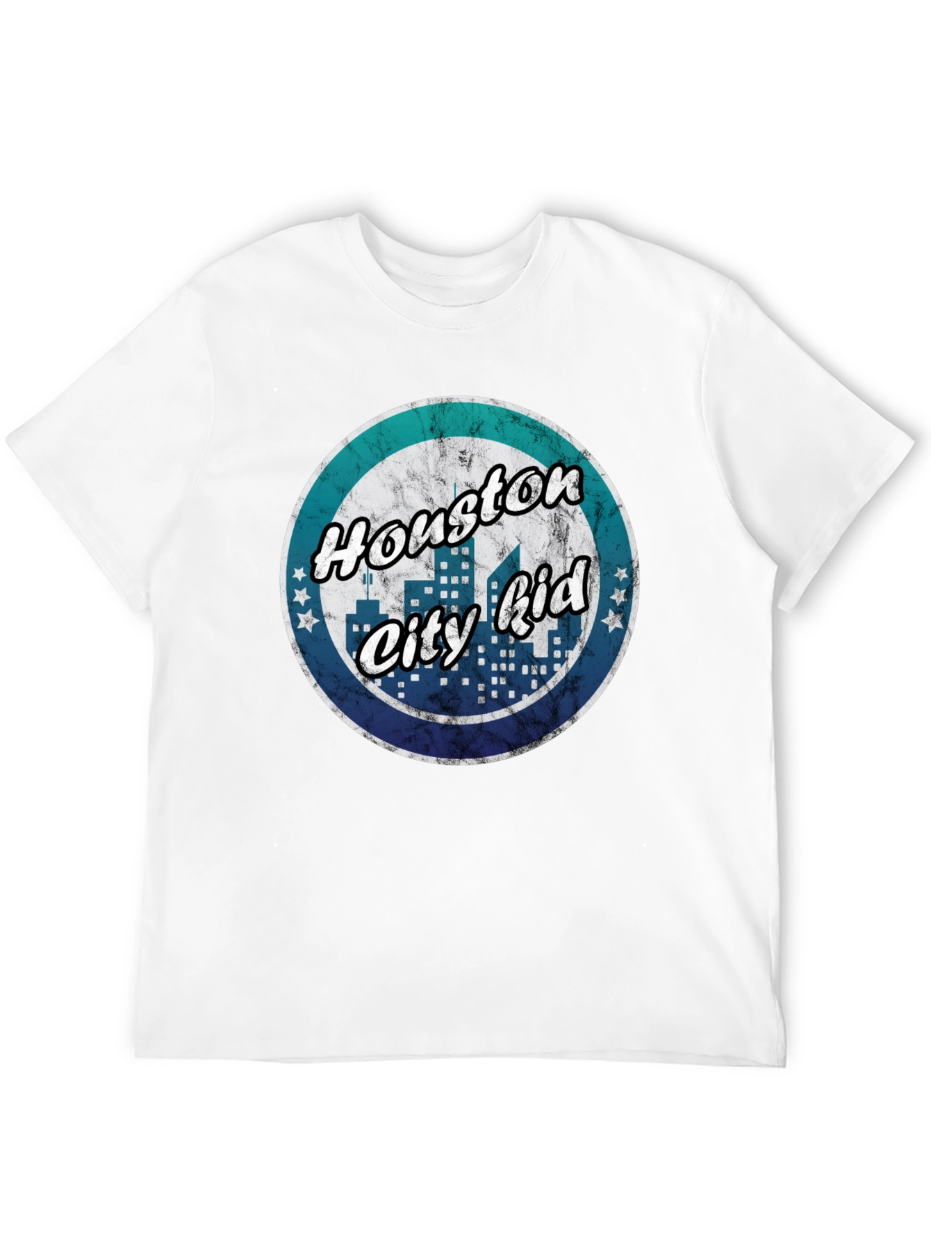 Houston City Kid T-Shirt - Retro Graphic Tee