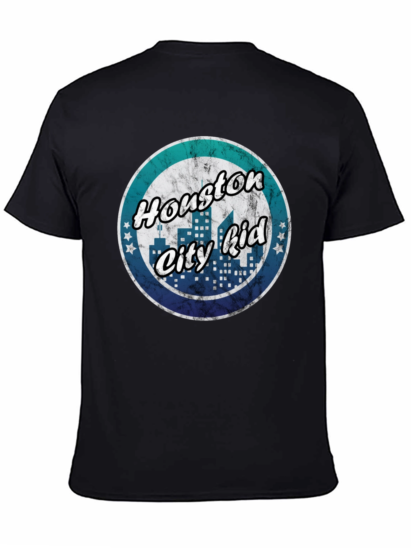 Houston City Kid T-Shirt - Retro Graphic Tee