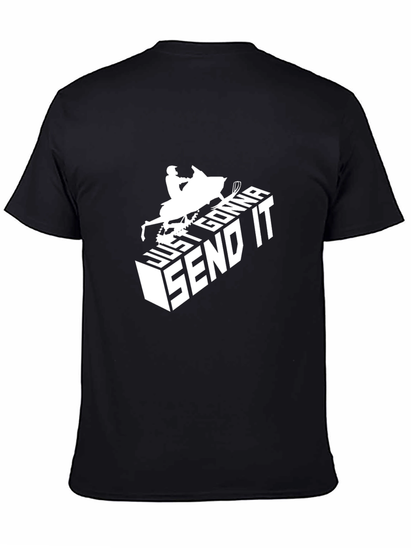 Just Gonna Send It T-Shirt Snowmobile Rider Tee