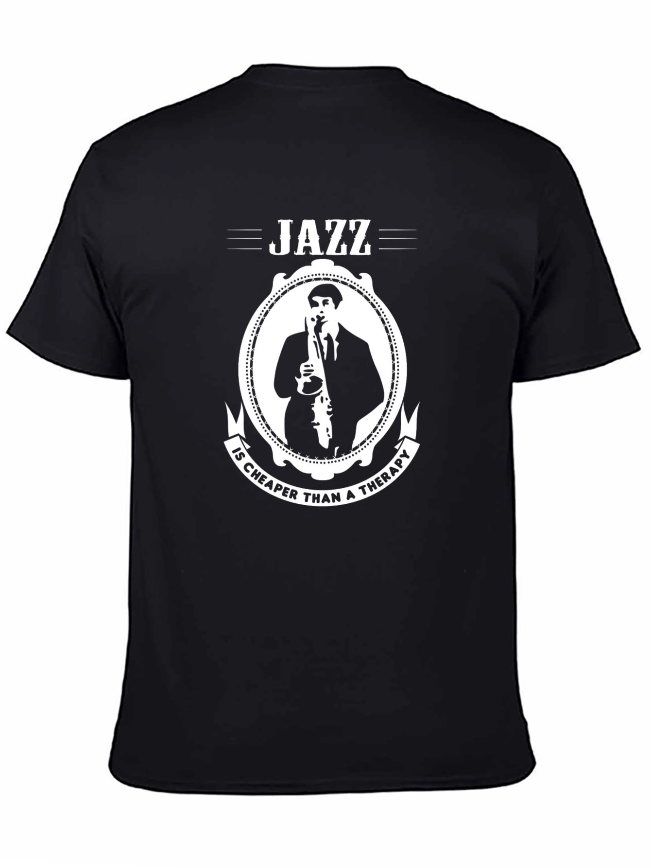 Jazz is Cheaper Than Therapy Graphic T-Shirt