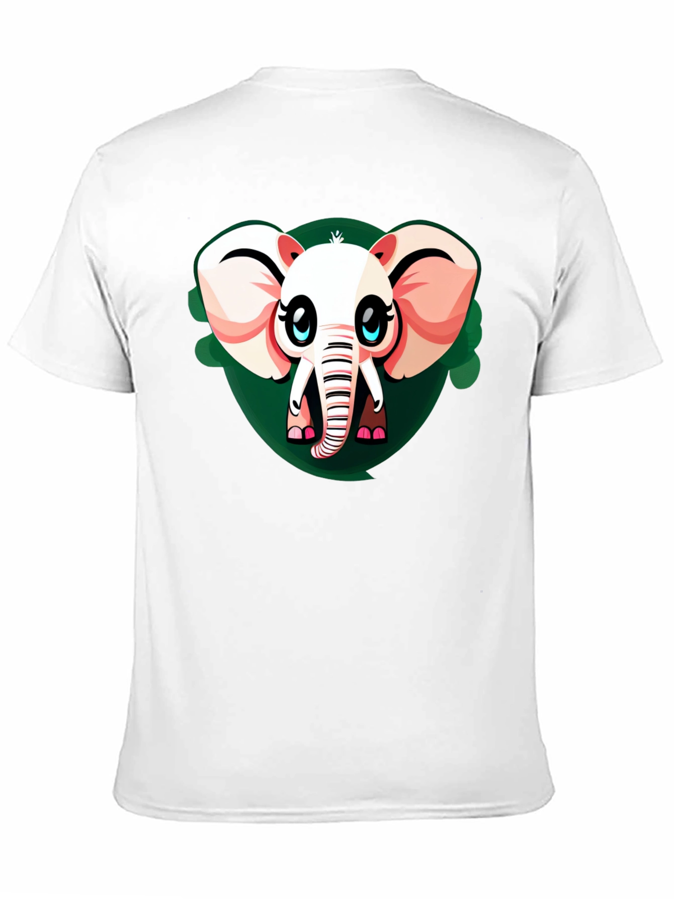 Cute Cartoon Elephant Graphic Tee