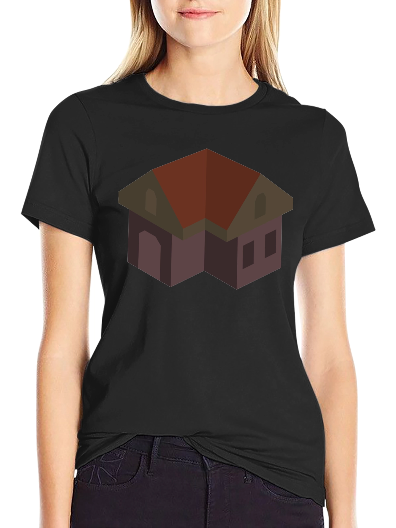 House Graphic T-Shirt - Modern Casual Style