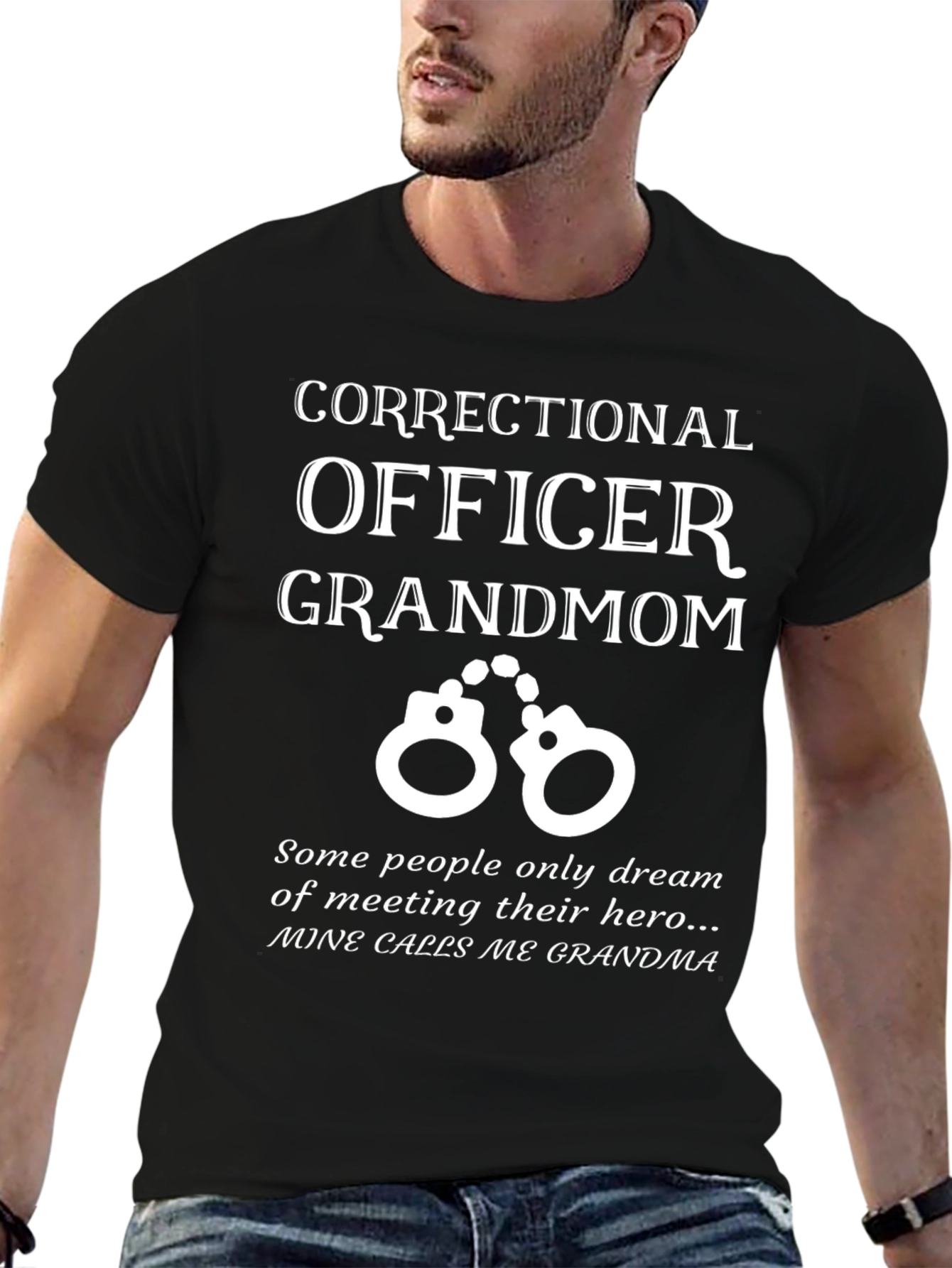 Correctional Officer Grandmom T-Shirt